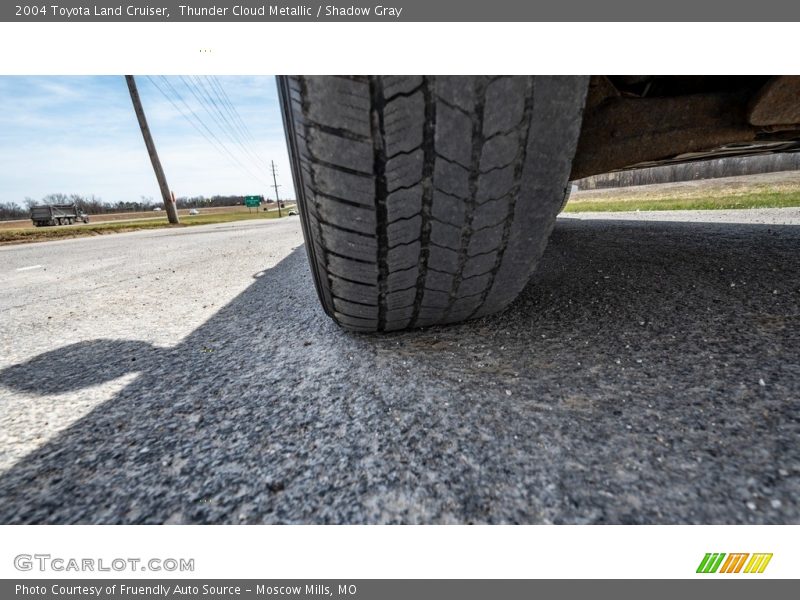 Thunder Cloud Metallic / Shadow Gray 2004 Toyota Land Cruiser