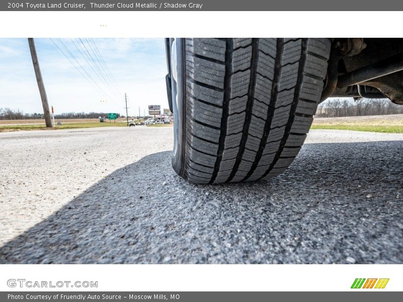Thunder Cloud Metallic / Shadow Gray 2004 Toyota Land Cruiser