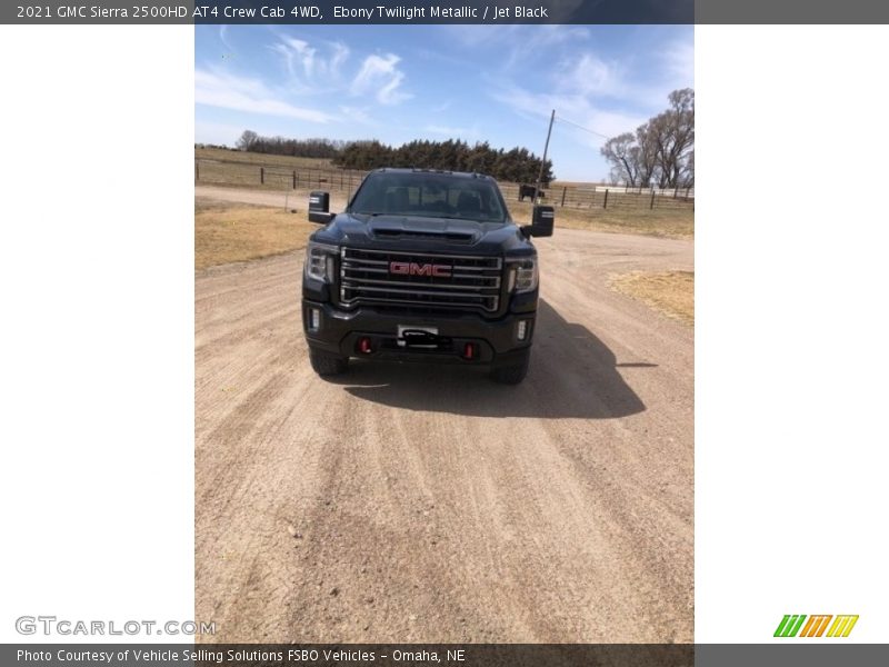 Ebony Twilight Metallic / Jet Black 2021 GMC Sierra 2500HD AT4 Crew Cab 4WD