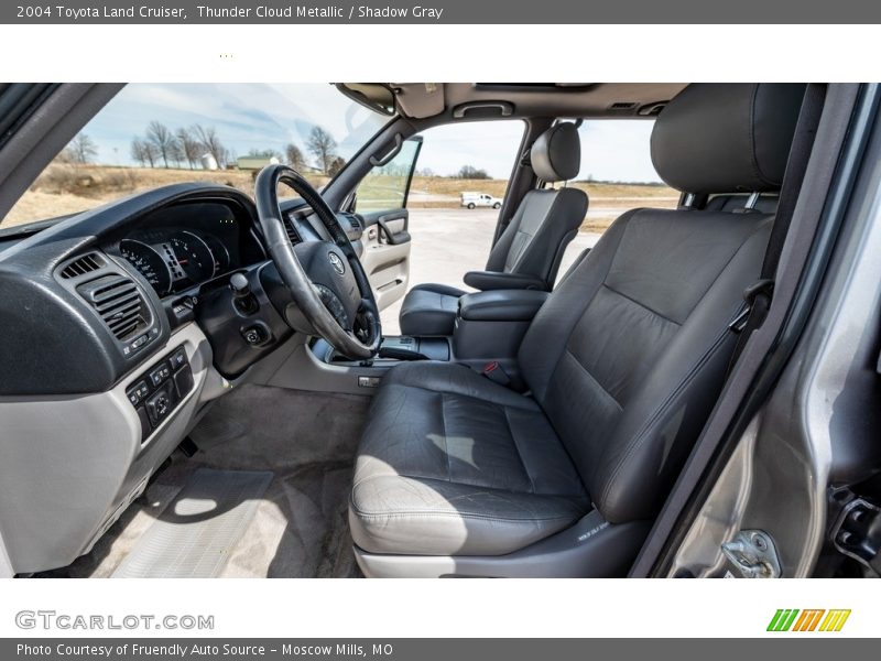 Thunder Cloud Metallic / Shadow Gray 2004 Toyota Land Cruiser