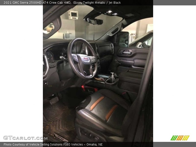 Ebony Twilight Metallic / Jet Black 2021 GMC Sierra 2500HD AT4 Crew Cab 4WD