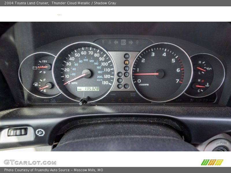 Thunder Cloud Metallic / Shadow Gray 2004 Toyota Land Cruiser