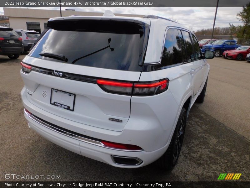 Bright White / Global Black/Steel Gray 2022 Jeep Grand Cherokee Overland 4x4