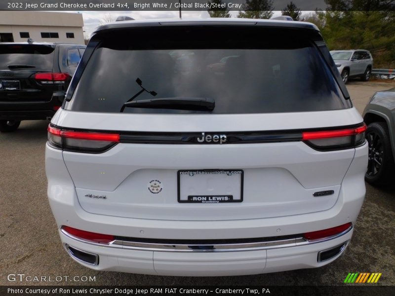 Bright White / Global Black/Steel Gray 2022 Jeep Grand Cherokee Overland 4x4