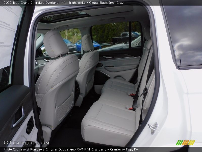 Bright White / Global Black/Steel Gray 2022 Jeep Grand Cherokee Overland 4x4