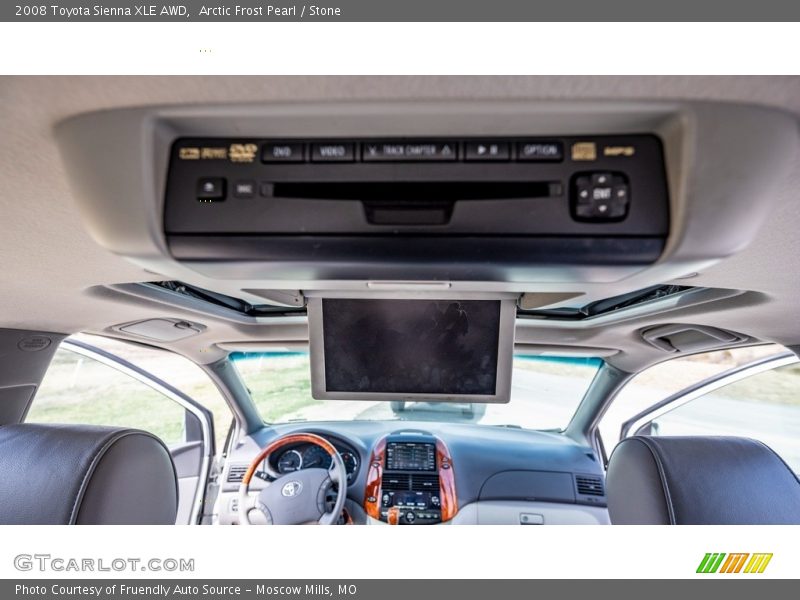 Arctic Frost Pearl / Stone 2008 Toyota Sienna XLE AWD