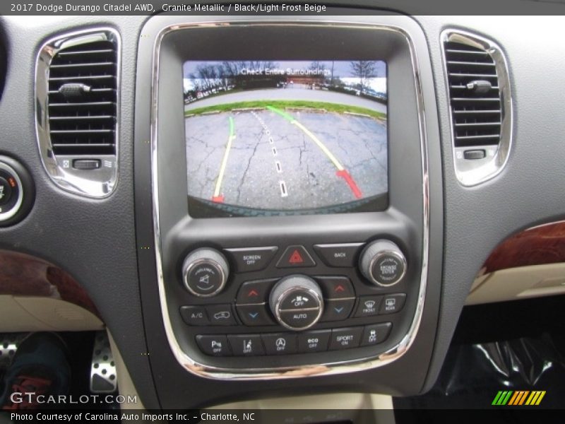 Controls of 2017 Durango Citadel AWD