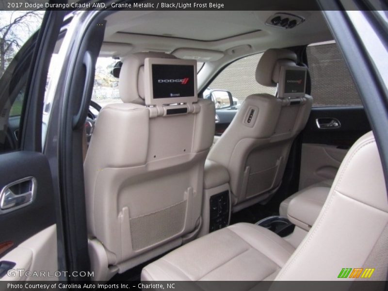 Rear Seat of 2017 Durango Citadel AWD