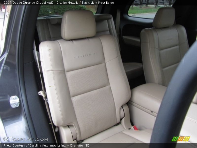 Granite Metallic / Black/Light Frost Beige 2017 Dodge Durango Citadel AWD