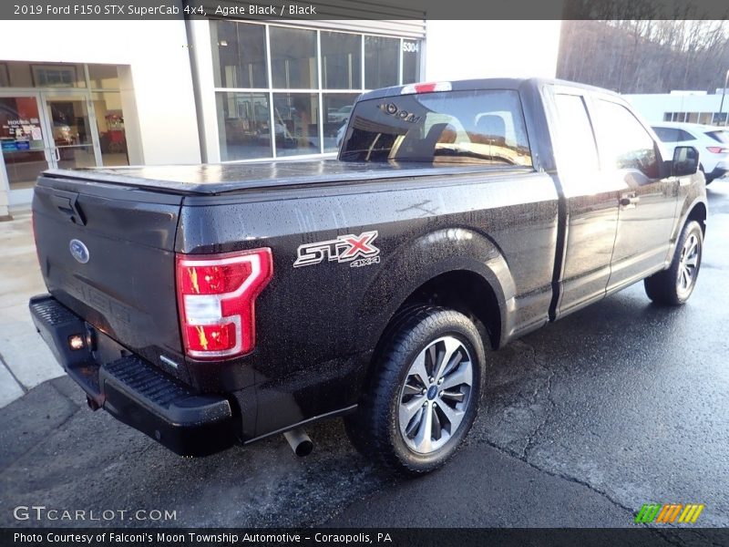Agate Black / Black 2019 Ford F150 STX SuperCab 4x4