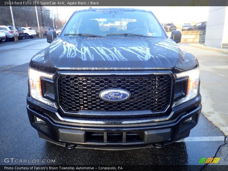 Agate Black / Black 2019 Ford F150 STX SuperCab 4x4