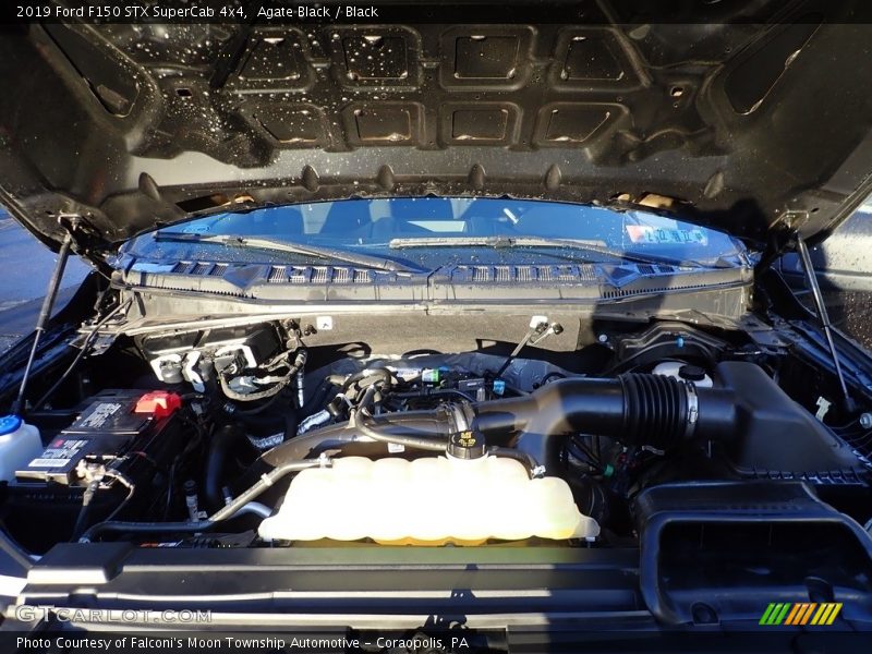 Agate Black / Black 2019 Ford F150 STX SuperCab 4x4