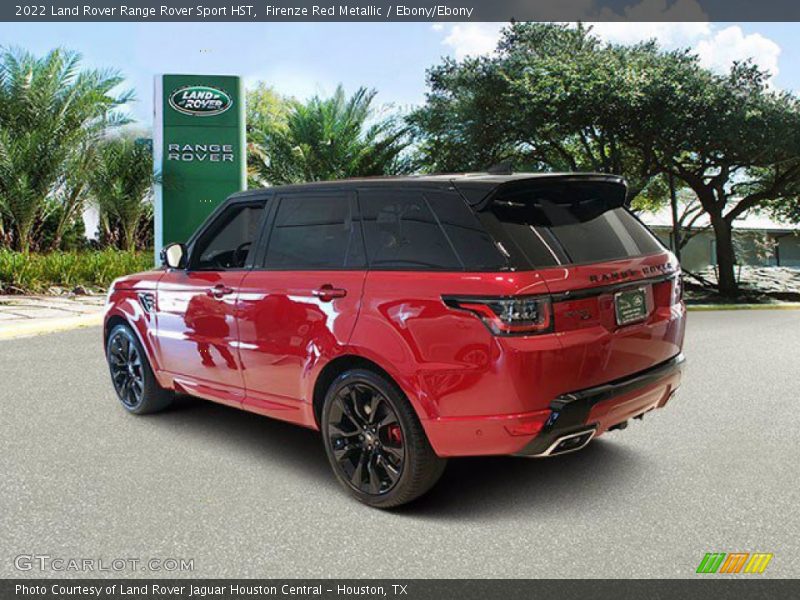 Firenze Red Metallic / Ebony/Ebony 2022 Land Rover Range Rover Sport HST