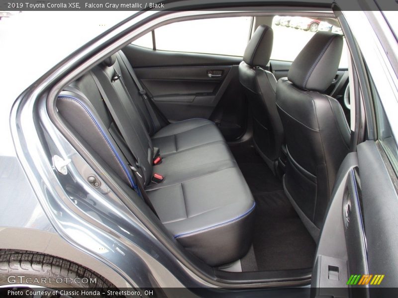Falcon Gray metallic / Black 2019 Toyota Corolla XSE