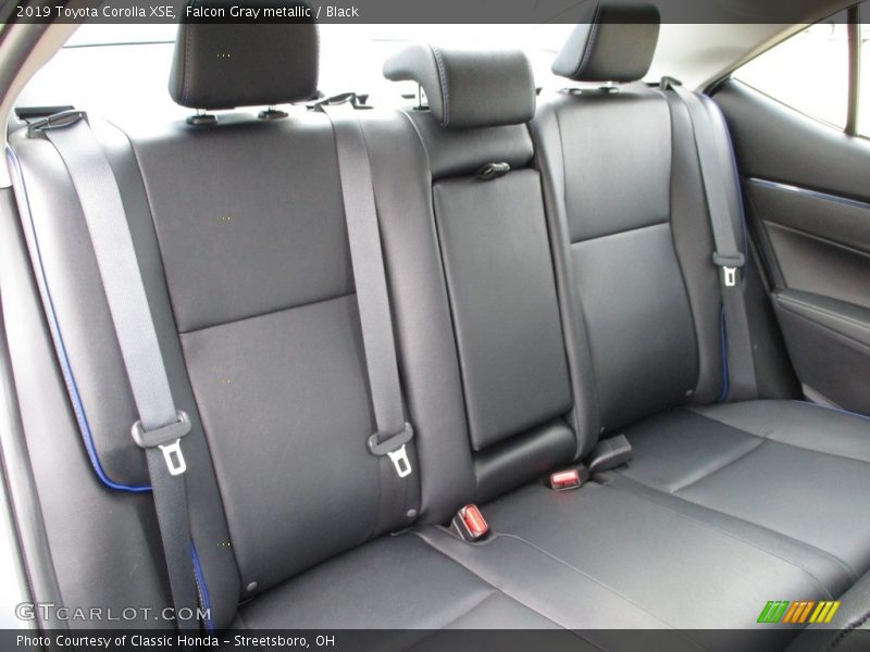 Falcon Gray metallic / Black 2019 Toyota Corolla XSE