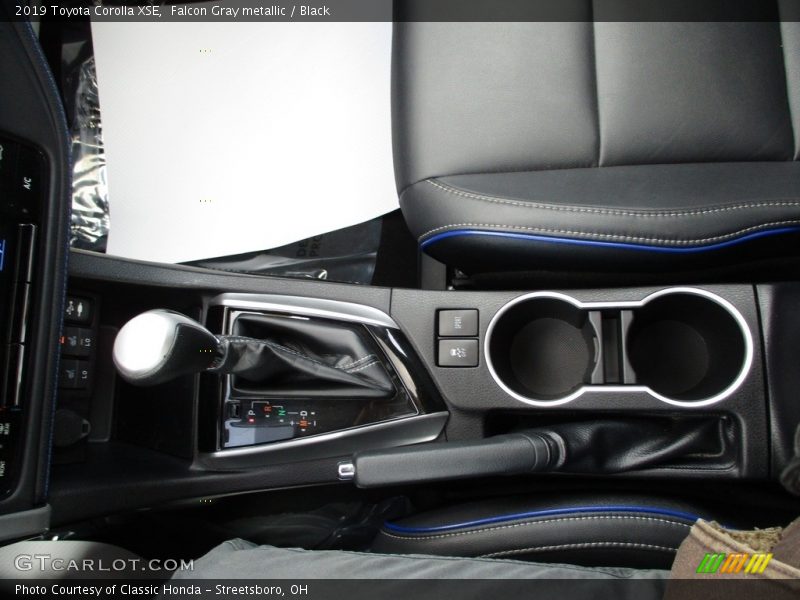 Falcon Gray metallic / Black 2019 Toyota Corolla XSE