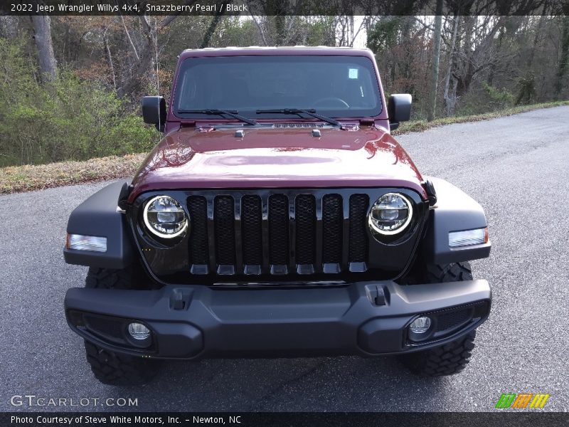 Snazzberry Pearl / Black 2022 Jeep Wrangler Willys 4x4