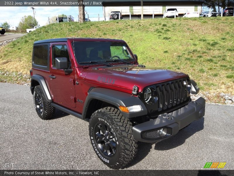 Front 3/4 View of 2022 Wrangler Willys 4x4