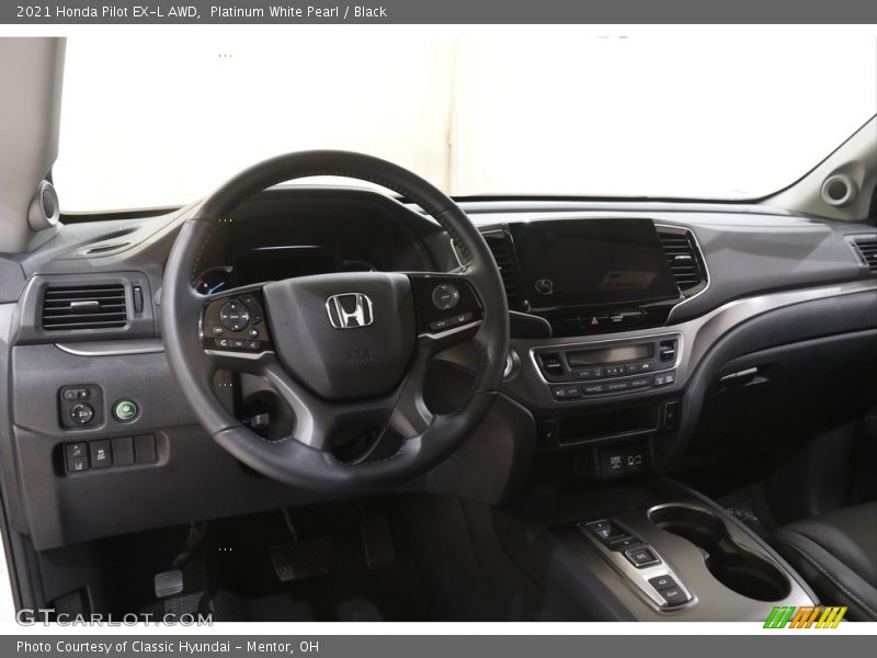 Dashboard of 2021 Pilot EX-L AWD