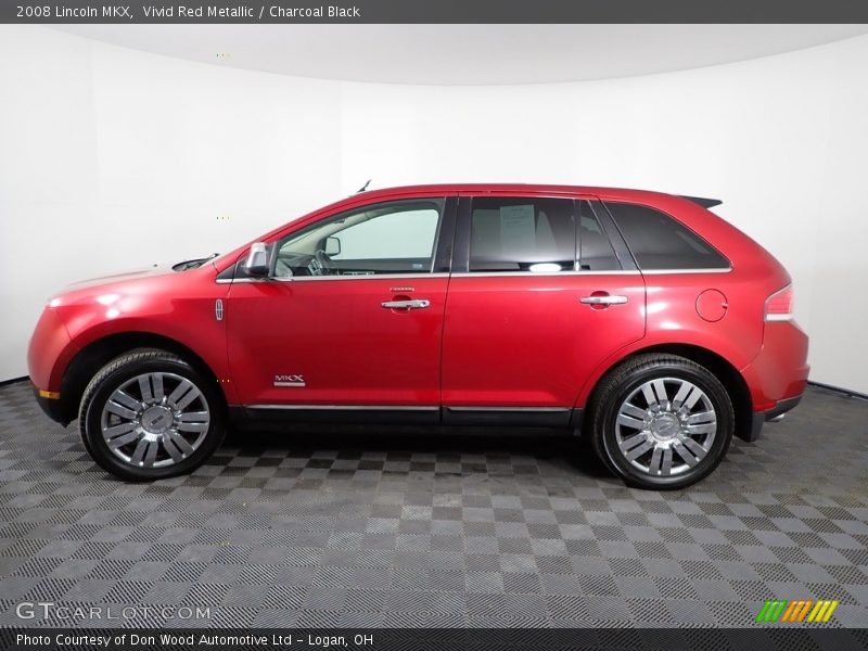  2008 MKX  Vivid Red Metallic