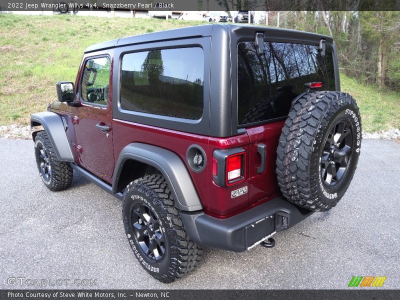 Snazzberry Pearl / Black 2022 Jeep Wrangler Willys 4x4