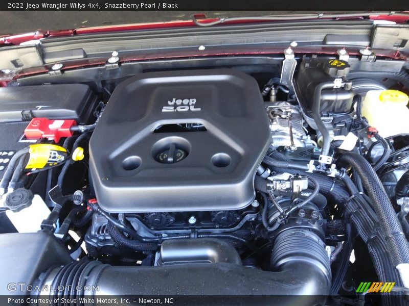  2022 Wrangler Willys 4x4 Engine - 2.0 Liter Turbocharged DOHC 16-Valve VVT 4 Cylinder