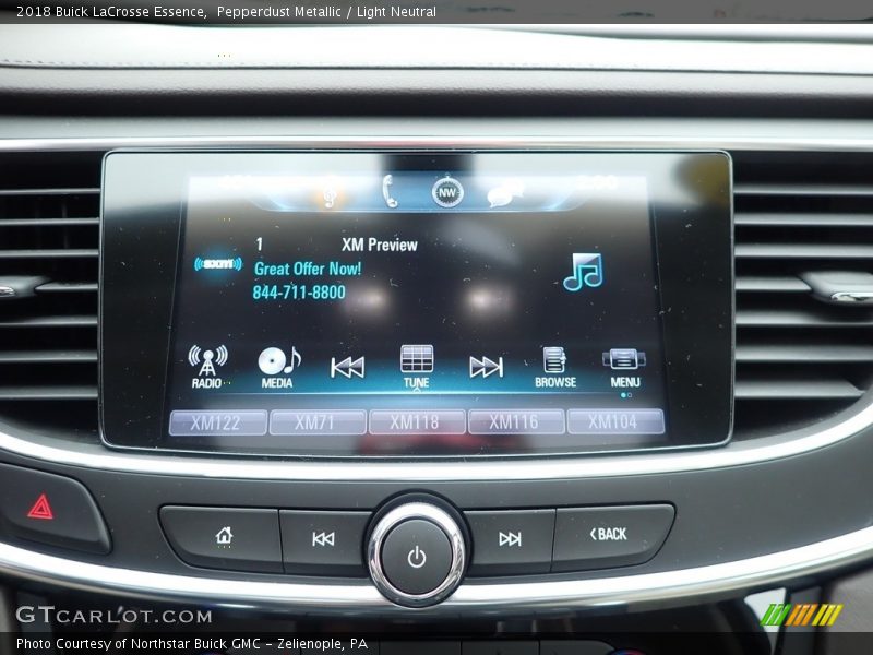 Controls of 2018 LaCrosse Essence