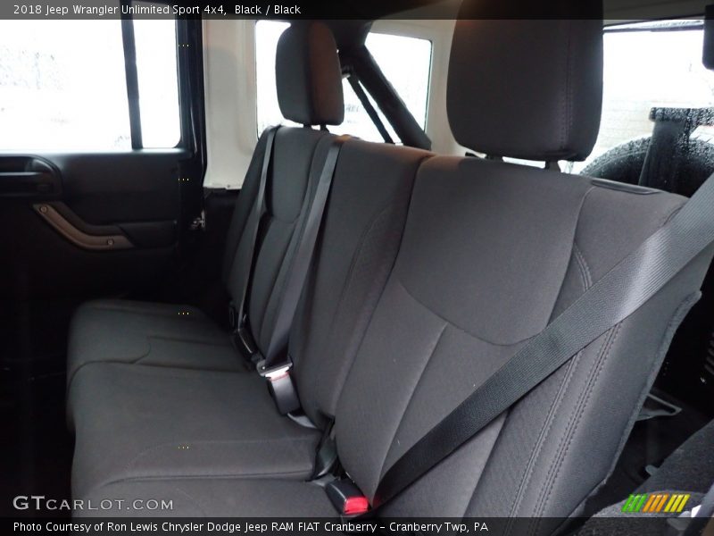 Black / Black 2018 Jeep Wrangler Unlimited Sport 4x4