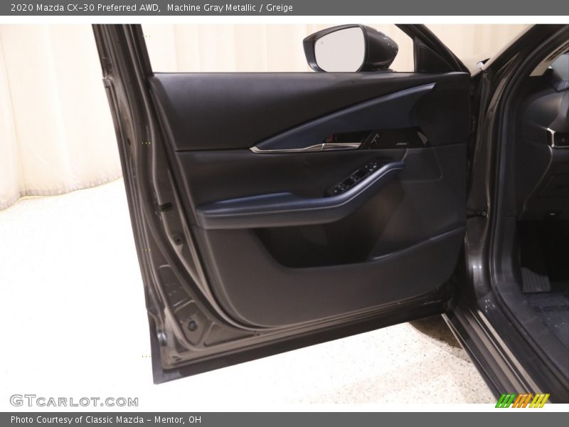 Machine Gray Metallic / Greige 2020 Mazda CX-30 Preferred AWD