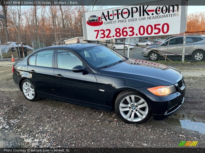 Jet Black / Black 2007 BMW 3 Series 328i Sedan