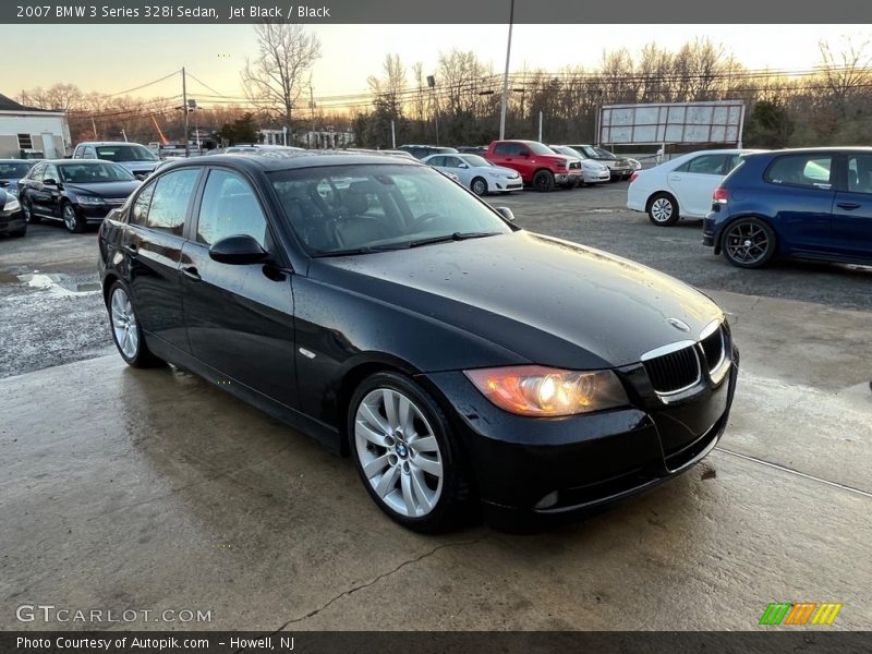 Jet Black / Black 2007 BMW 3 Series 328i Sedan