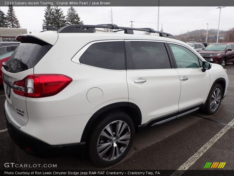 Crystal White Pearl / Java Brown 2019 Subaru Ascent Touring