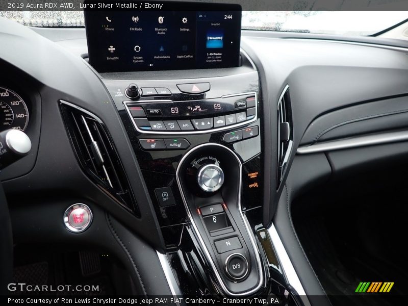 Lunar Silver Metallic / Ebony 2019 Acura RDX AWD