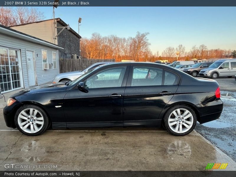 Jet Black / Black 2007 BMW 3 Series 328i Sedan