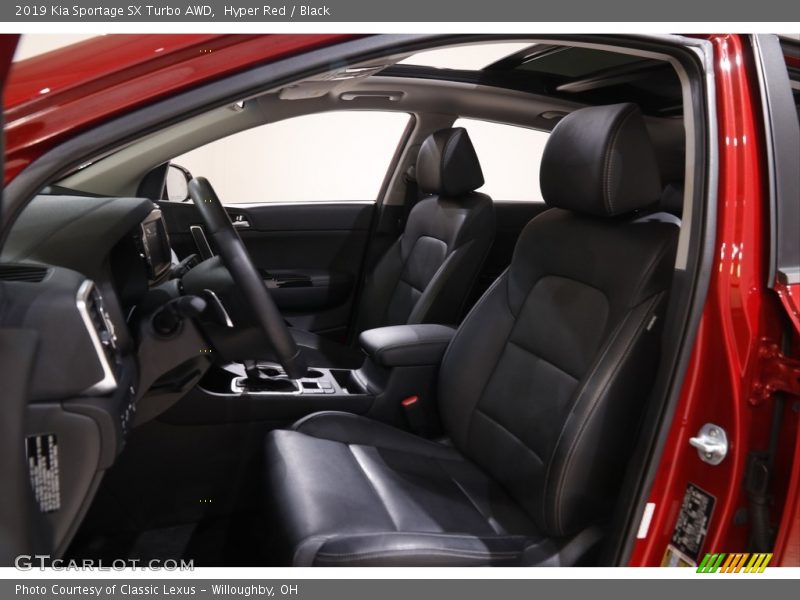 Hyper Red / Black 2019 Kia Sportage SX Turbo AWD