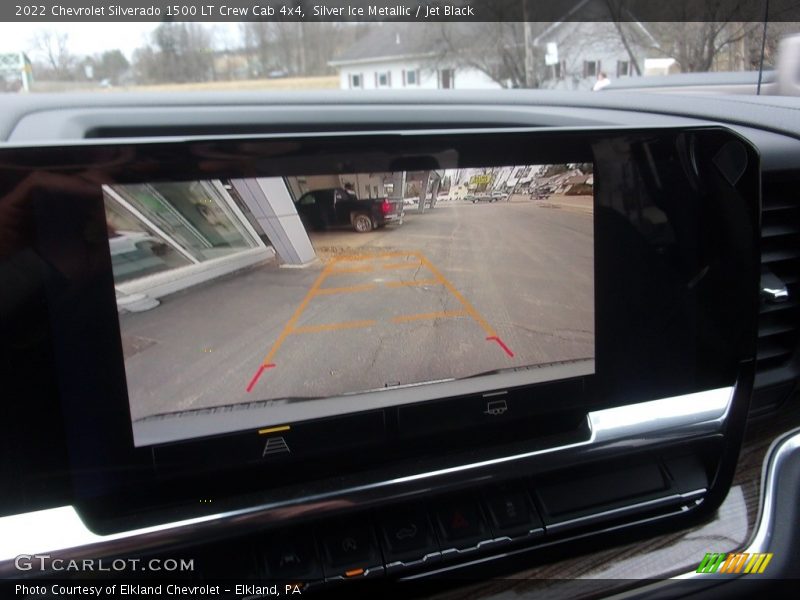 Silver Ice Metallic / Jet Black 2022 Chevrolet Silverado 1500 LT Crew Cab 4x4