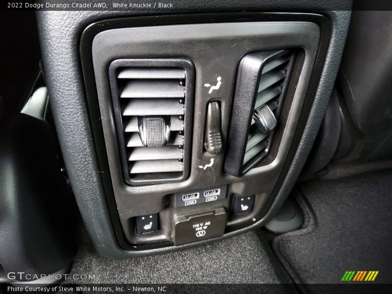 Controls of 2022 Durango Citadel AWD