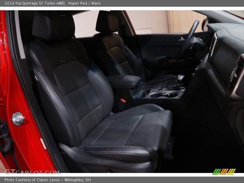 Hyper Red / Black 2019 Kia Sportage SX Turbo AWD