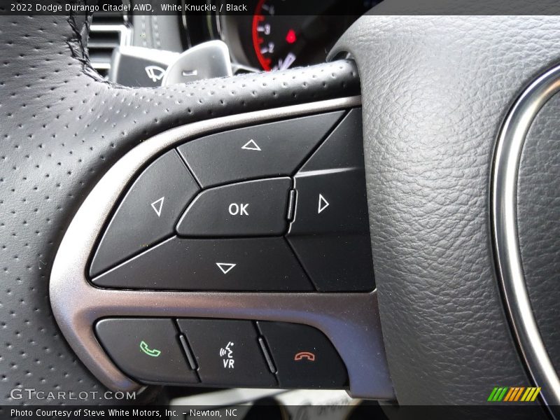 2022 Durango Citadel AWD Steering Wheel
