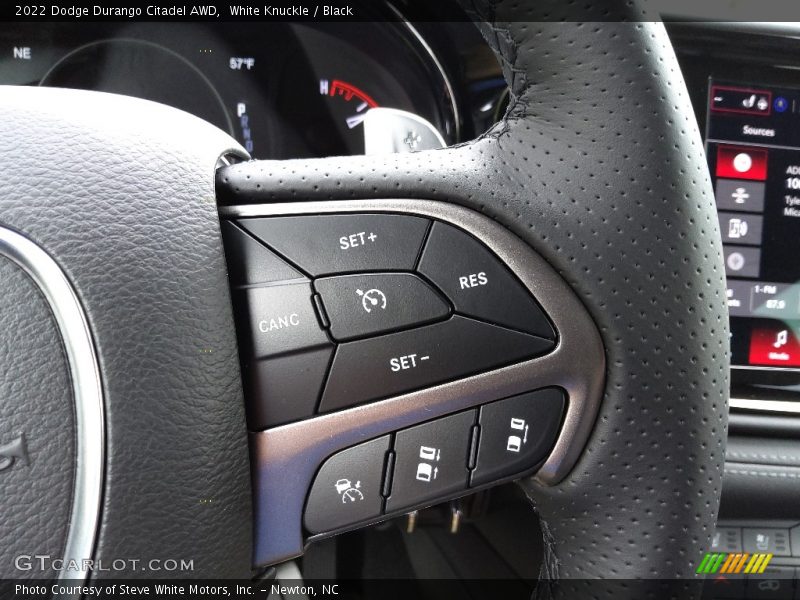 2022 Durango Citadel AWD Steering Wheel