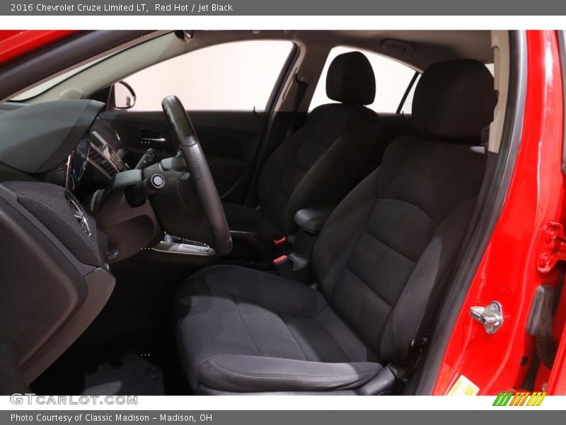 Red Hot / Jet Black 2016 Chevrolet Cruze Limited LT