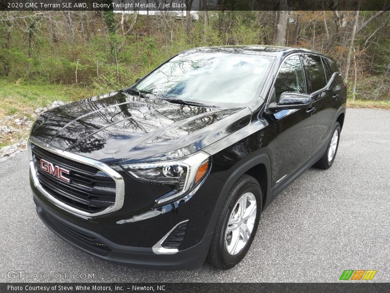 Ebony Twilight Metallic / Jet Black 2020 GMC Terrain SLE AWD
