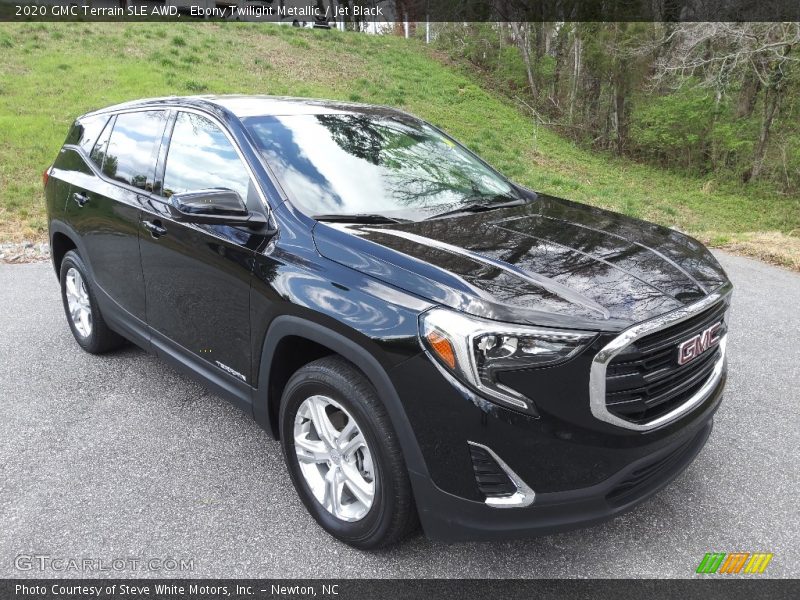 Ebony Twilight Metallic / Jet Black 2020 GMC Terrain SLE AWD
