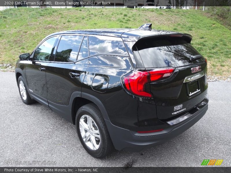 Ebony Twilight Metallic / Jet Black 2020 GMC Terrain SLE AWD