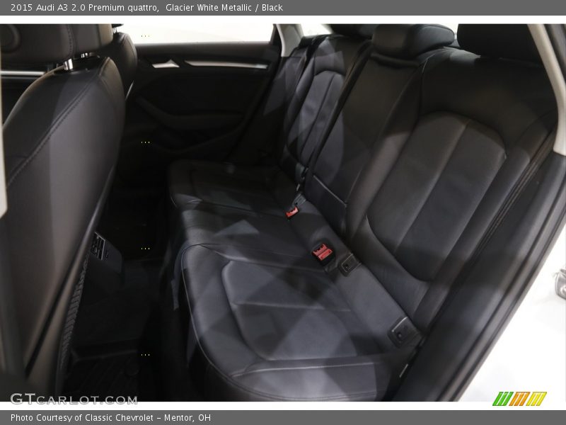 Glacier White Metallic / Black 2015 Audi A3 2.0 Premium quattro
