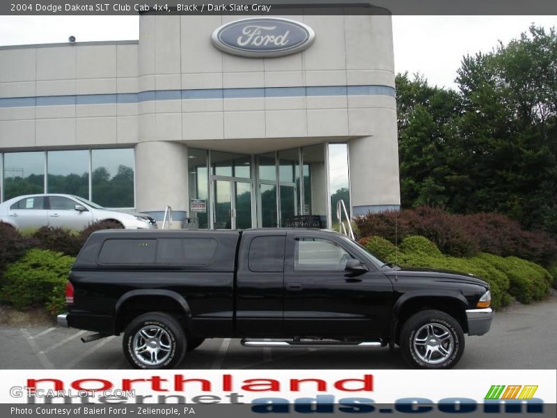 Black / Dark Slate Gray 2004 Dodge Dakota SLT Club Cab 4x4