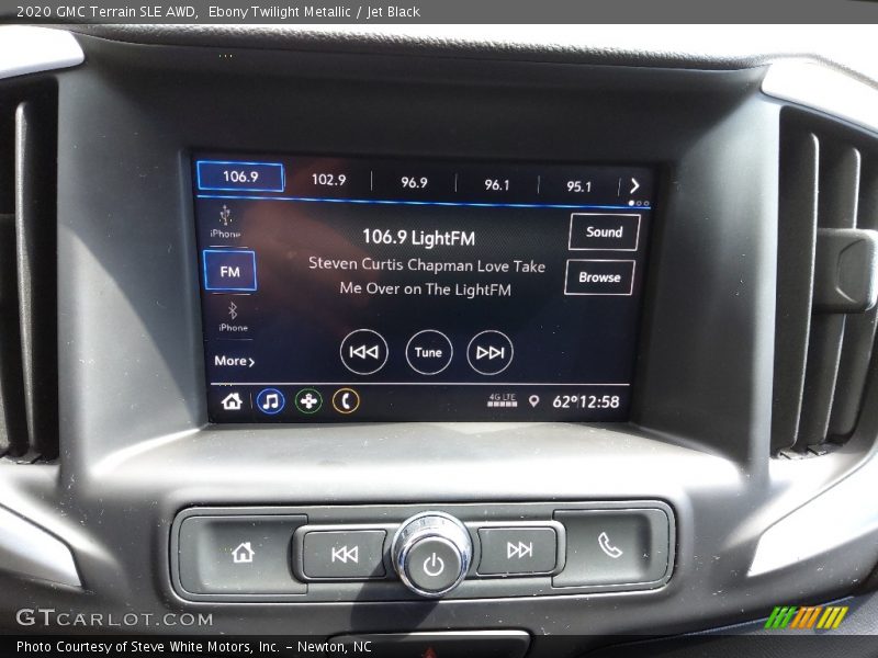Ebony Twilight Metallic / Jet Black 2020 GMC Terrain SLE AWD