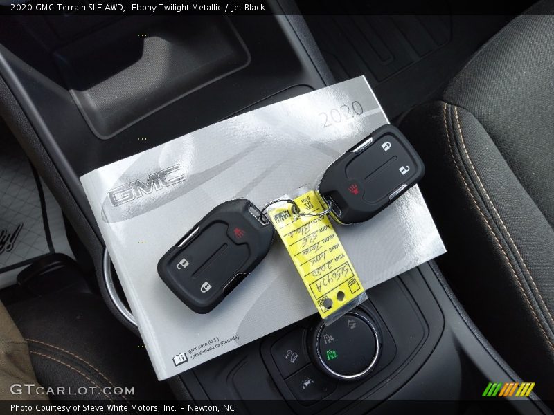Ebony Twilight Metallic / Jet Black 2020 GMC Terrain SLE AWD