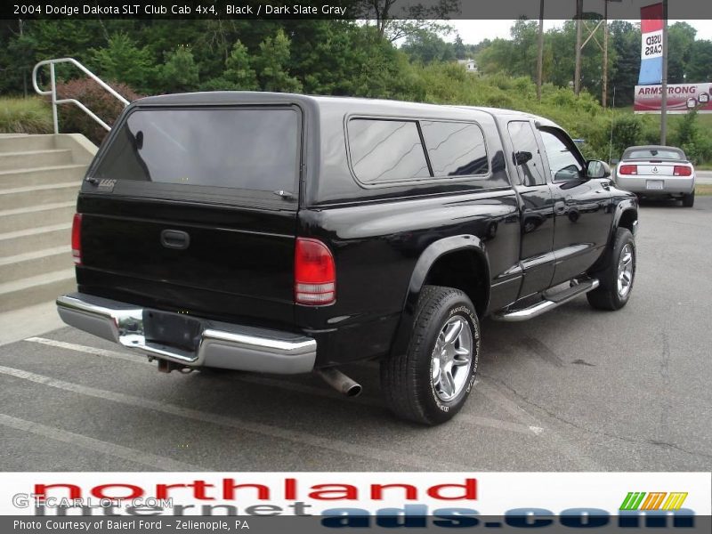 Black / Dark Slate Gray 2004 Dodge Dakota SLT Club Cab 4x4