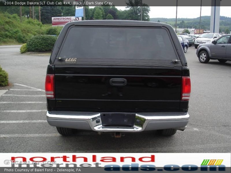 Black / Dark Slate Gray 2004 Dodge Dakota SLT Club Cab 4x4